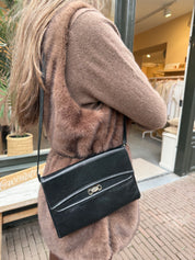 Vintage leren handtas