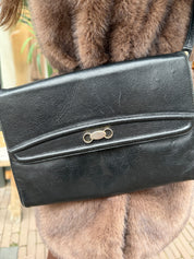 Vintage leren handtas