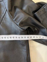 Avitano Zwarte Leren Jas Dames Maat 42 / XL