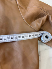 Street One Beige Leren Bikerjas Van Schapenleer Maat 40 / L