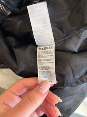 Manguun Zwart Leren Jas Dames Maat 44 / XXL