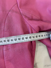 HI-BUXTER Roze Leren Jas Dames Maat 38 / M
