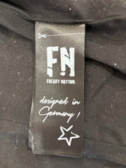 Freaky Nation Beige Echt Leren Bikerjas Dames XS
