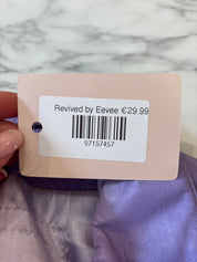 Lila Echt Leren Blazer Dames  L