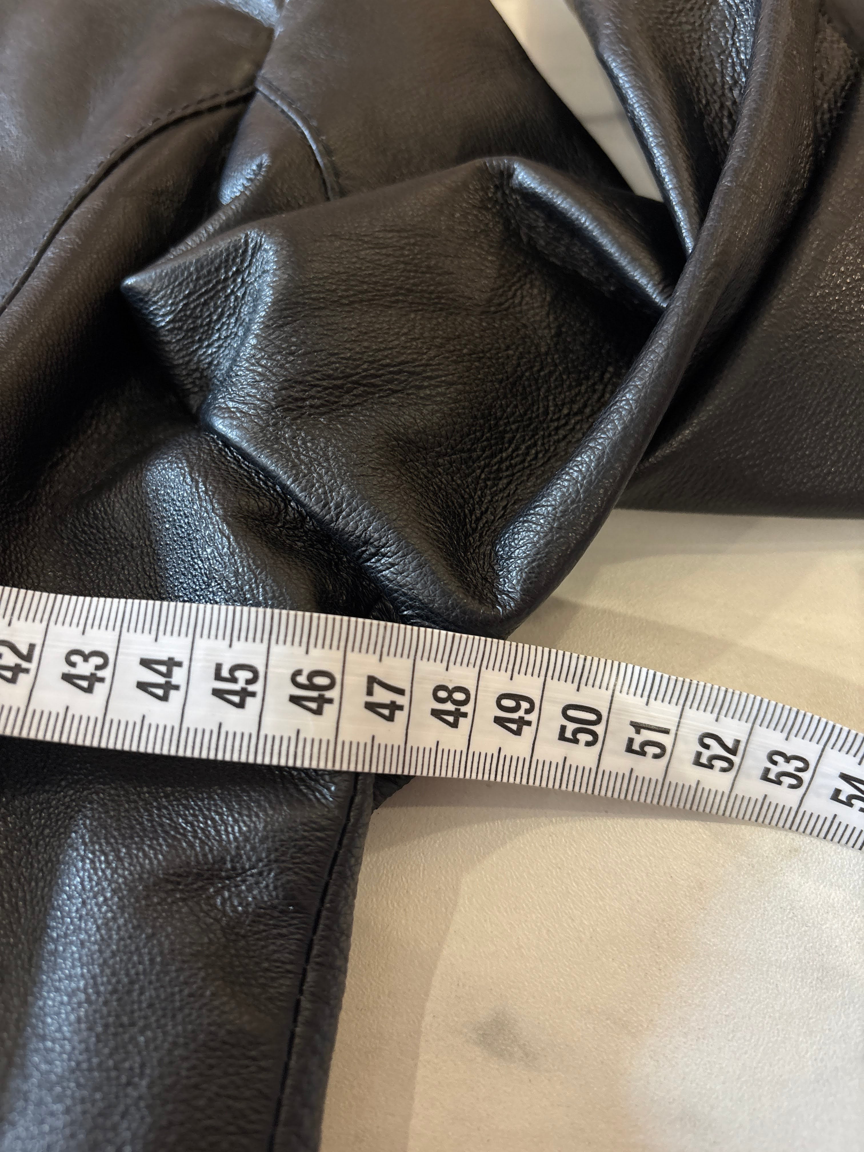 Woodpecker Zwarte Echt Leren Dames Blazer Jas Maat 36 / S