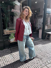 Gerry Weber Leren Blazer Maat 36