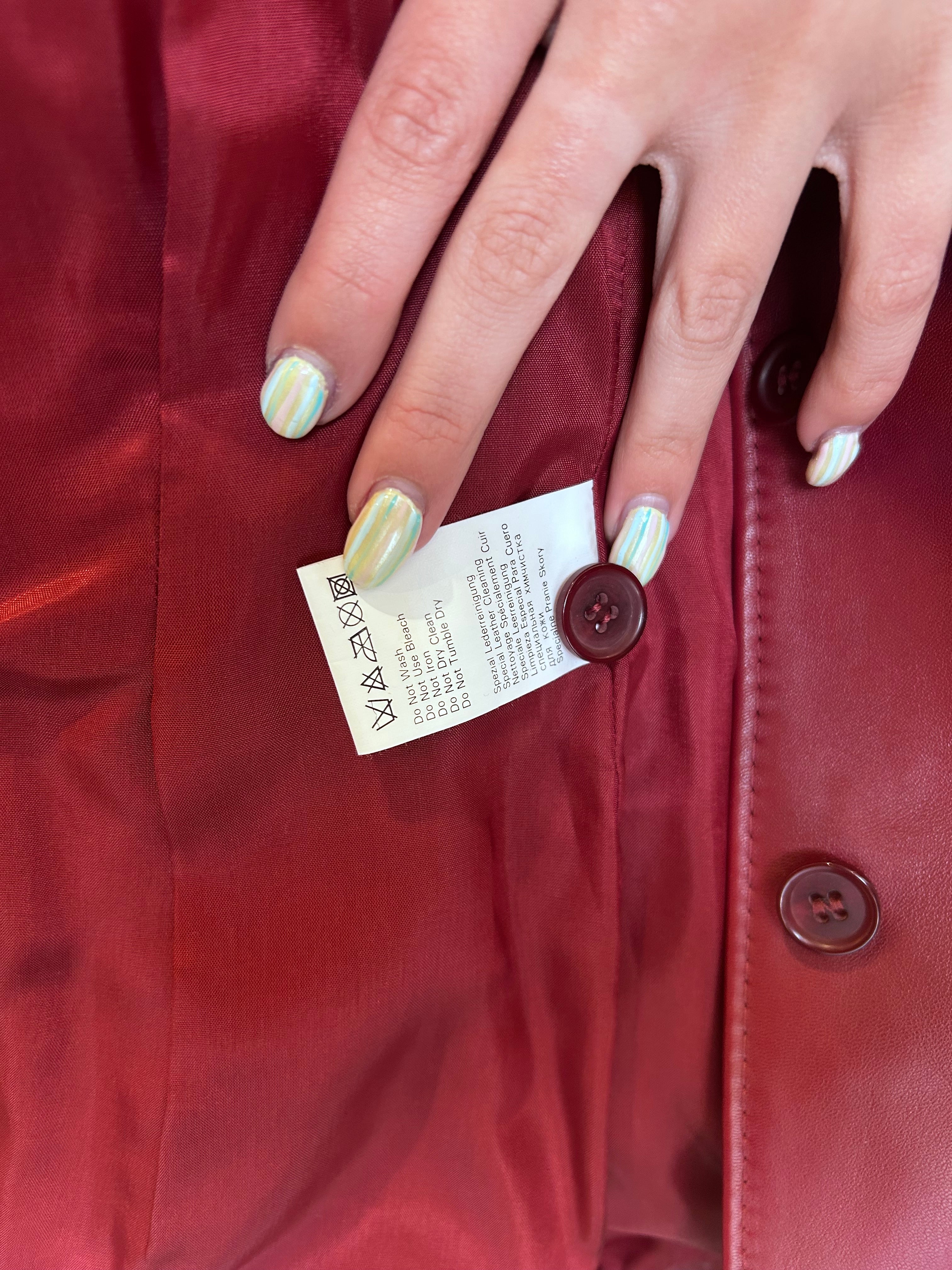 Gerry Weber Leren Blazer Maat 36