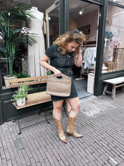Dayaday Vintage Tas Beige
