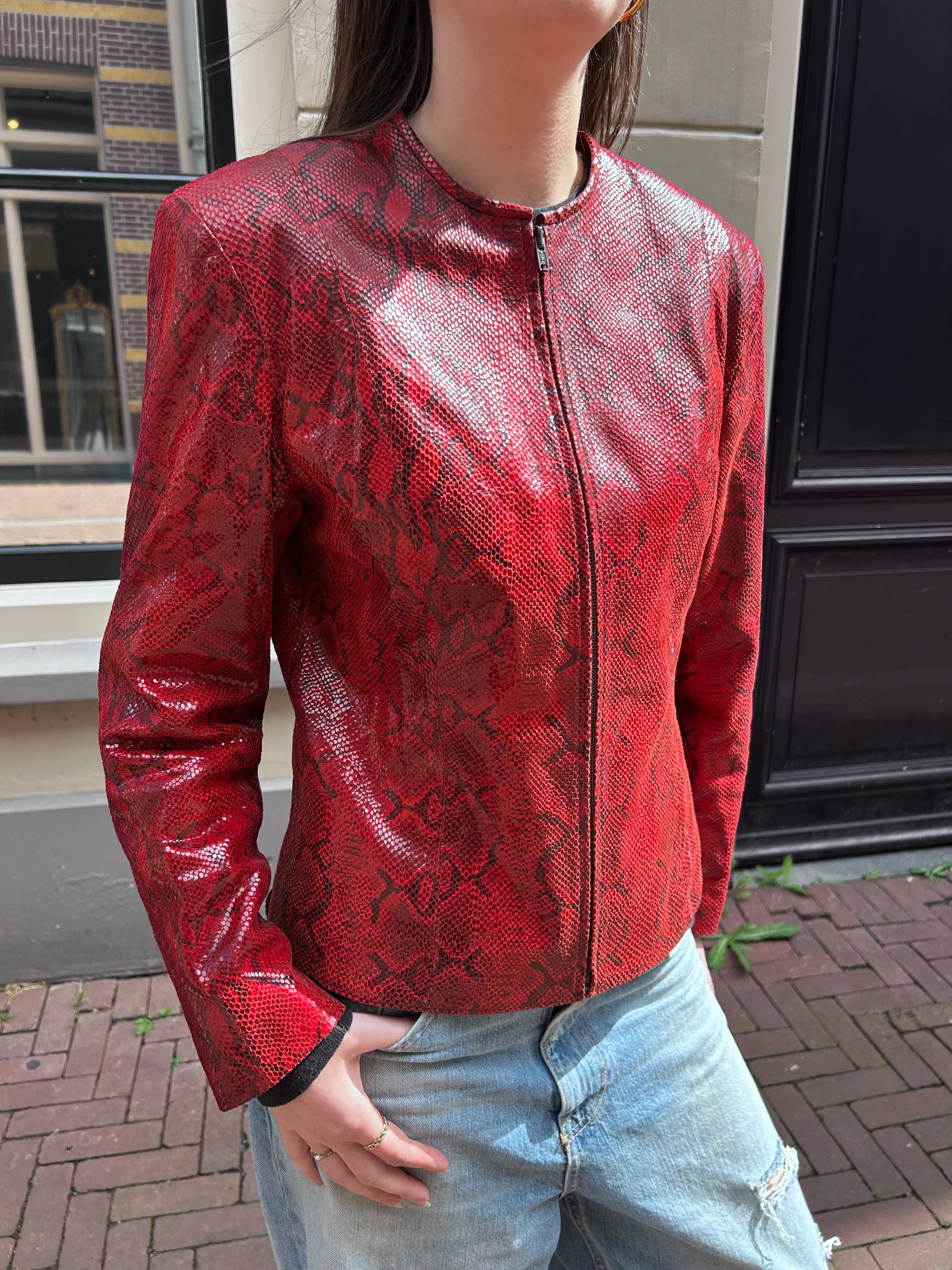 Leren Jas Maat XS / S