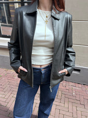 Leren Jas Maat 42