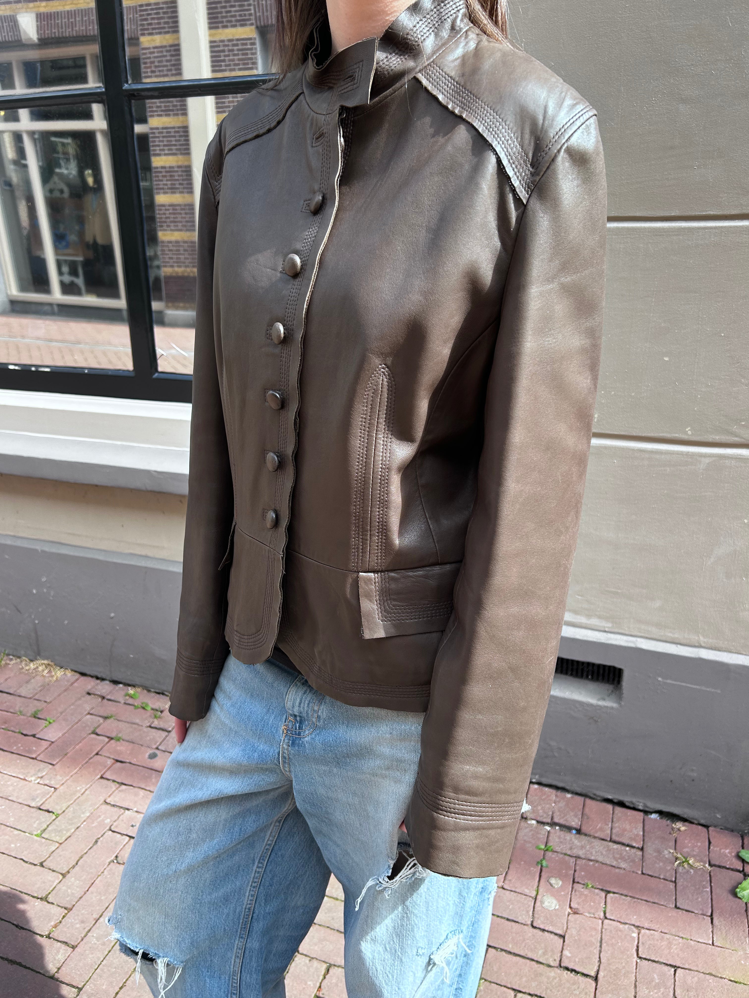 Leren Jas XL
