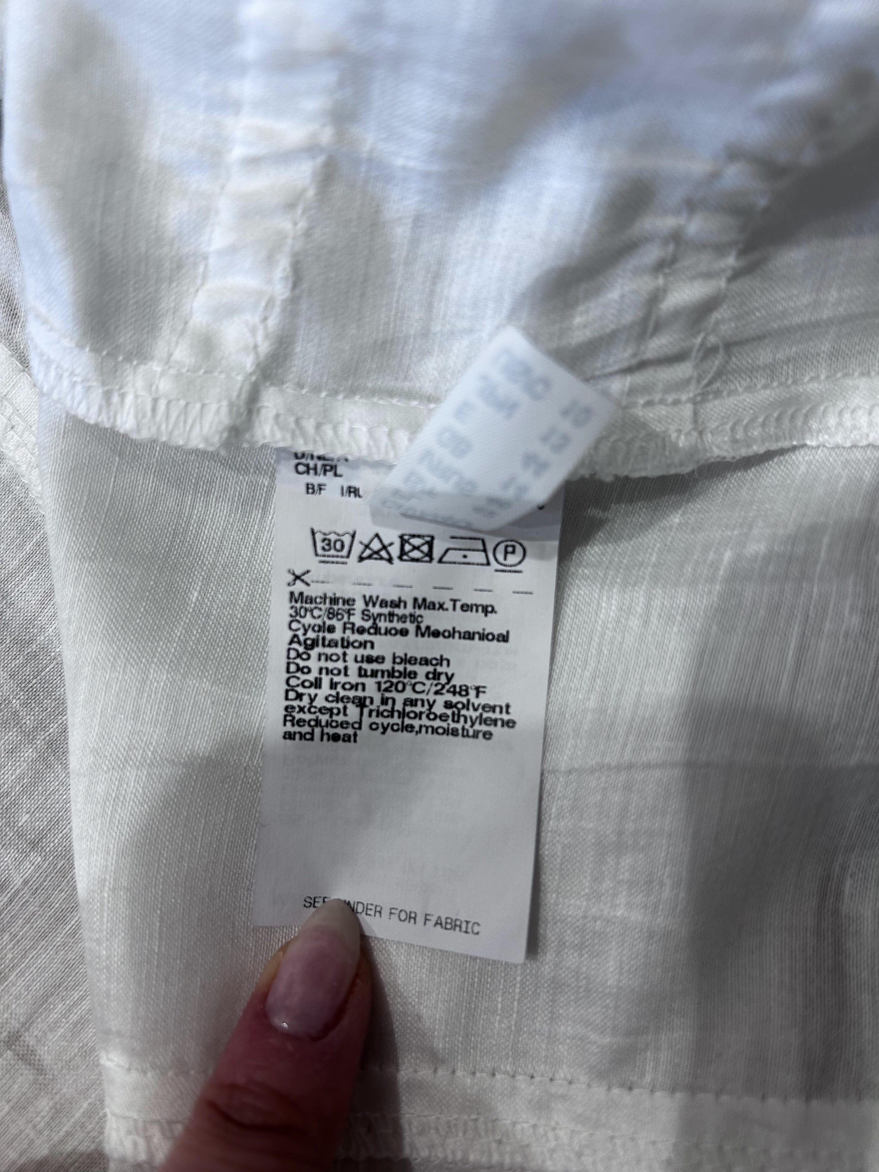 Gerry Weber Witte Linnen Blazer Dames Maat 40 / L