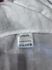 Lindex Witte Linnen Blazer Dames Maat 38 / M