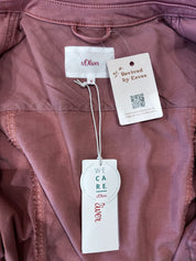 s.Oliver Roze Denim Jacket Dames Maat 38 / M