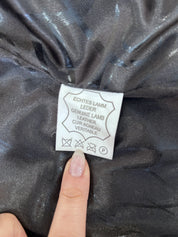 Sefa Leather Zwart Lamsleren Jack Dames Maat 42 / XL