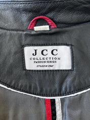 Zwart Leren Jacket – JCC Collection | Maat 46 / 3XL