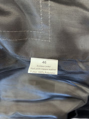 Zwart Leren Jacket – JCC Collection | Maat 46 / 3XL