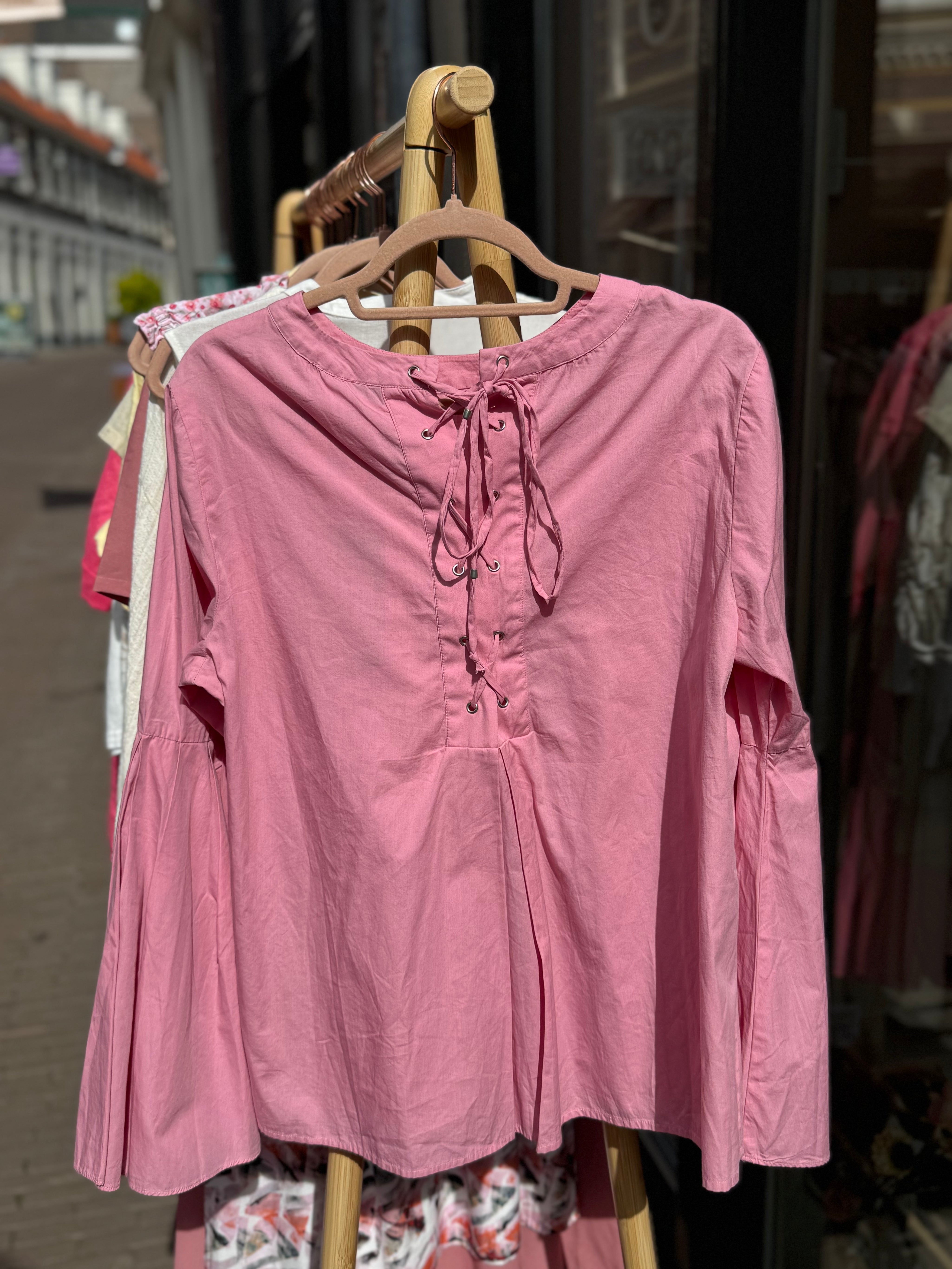 Vero Moda Blouse Roze Maat XL