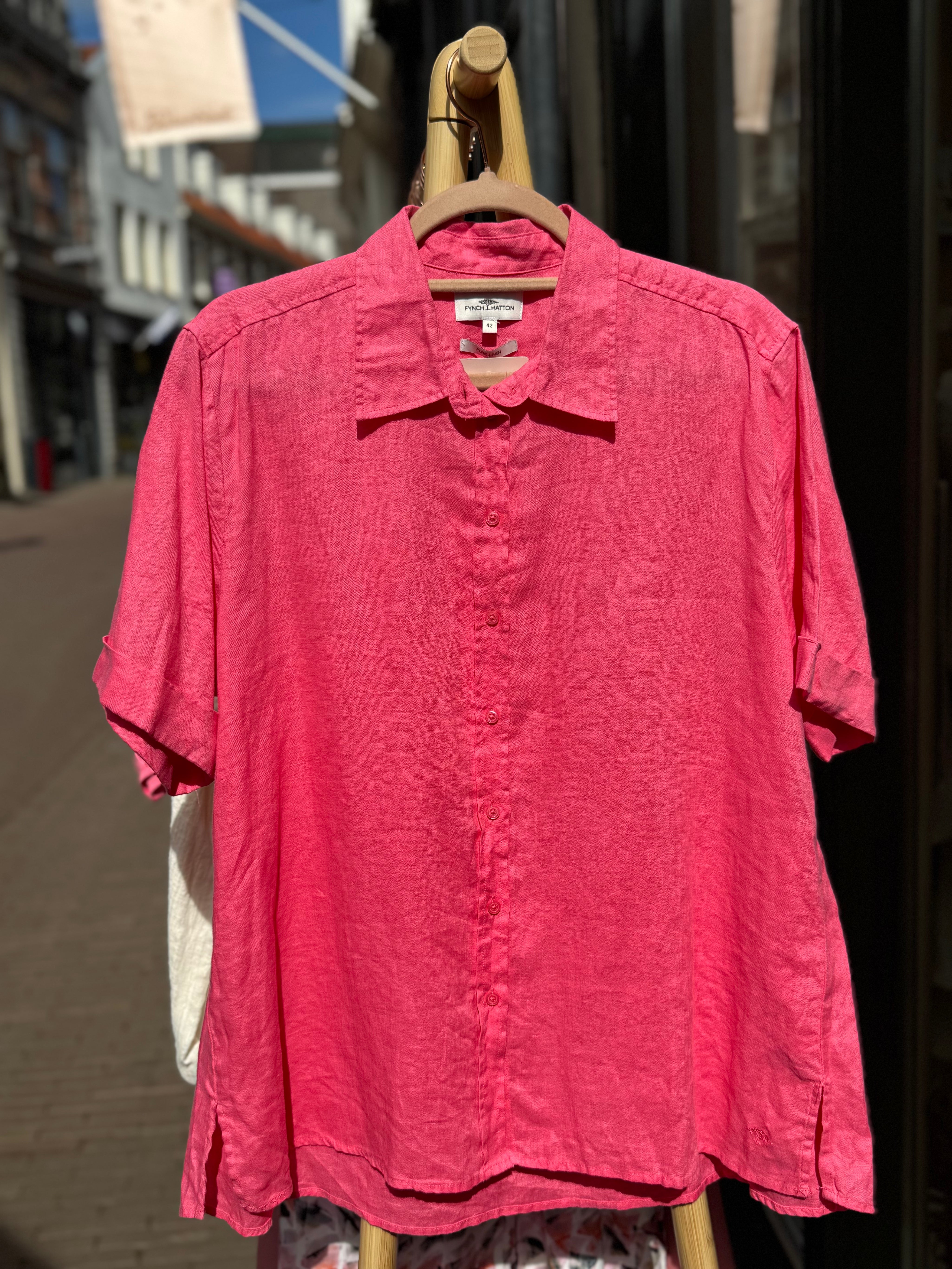 Fynch Hatton Blouse Roze Maat 42