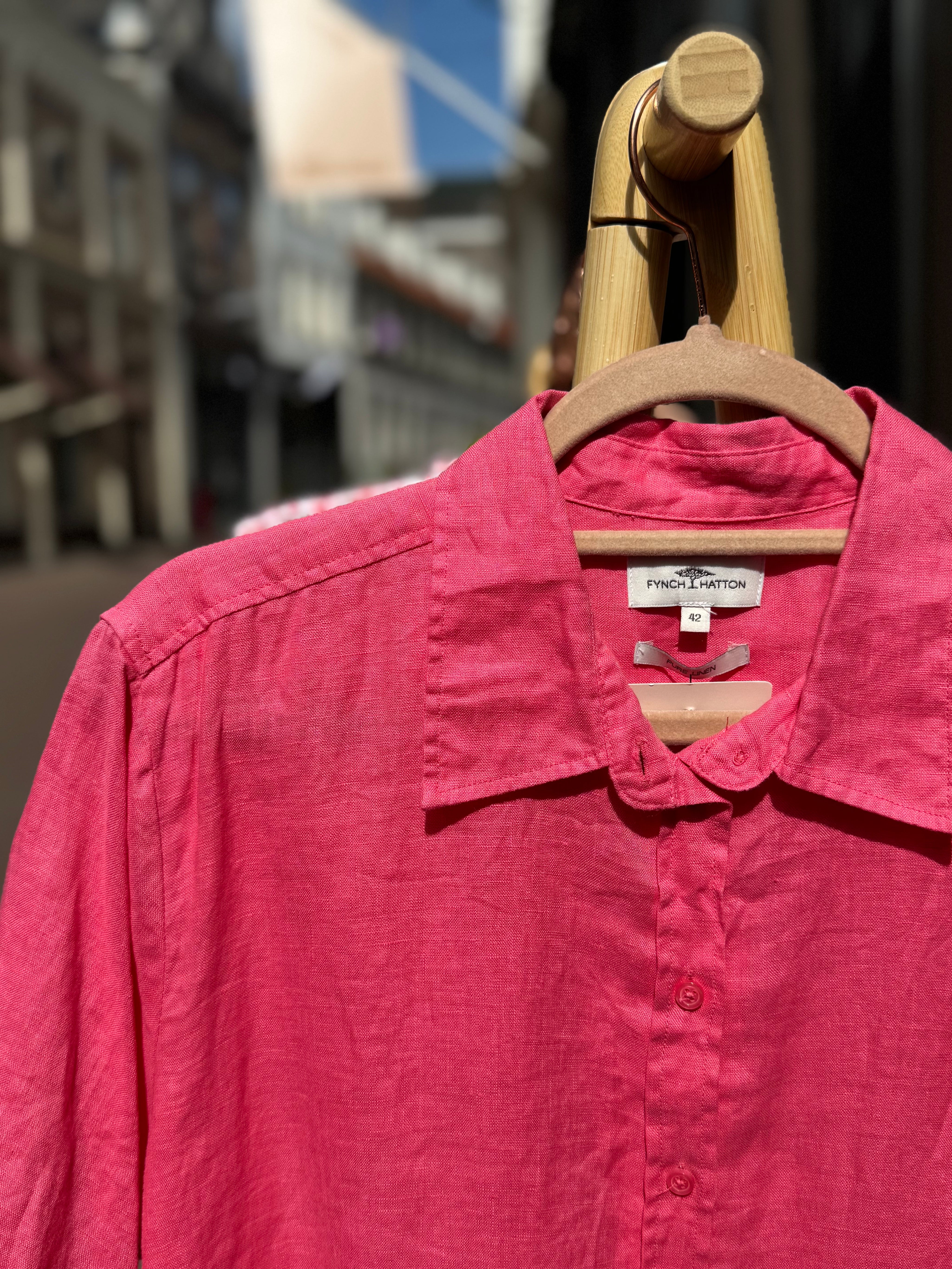 Fynch Hatton Blouse Roze Maat 42