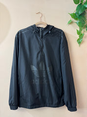 Adidas Originals Windbreaker Hoodie Zwart Heren S