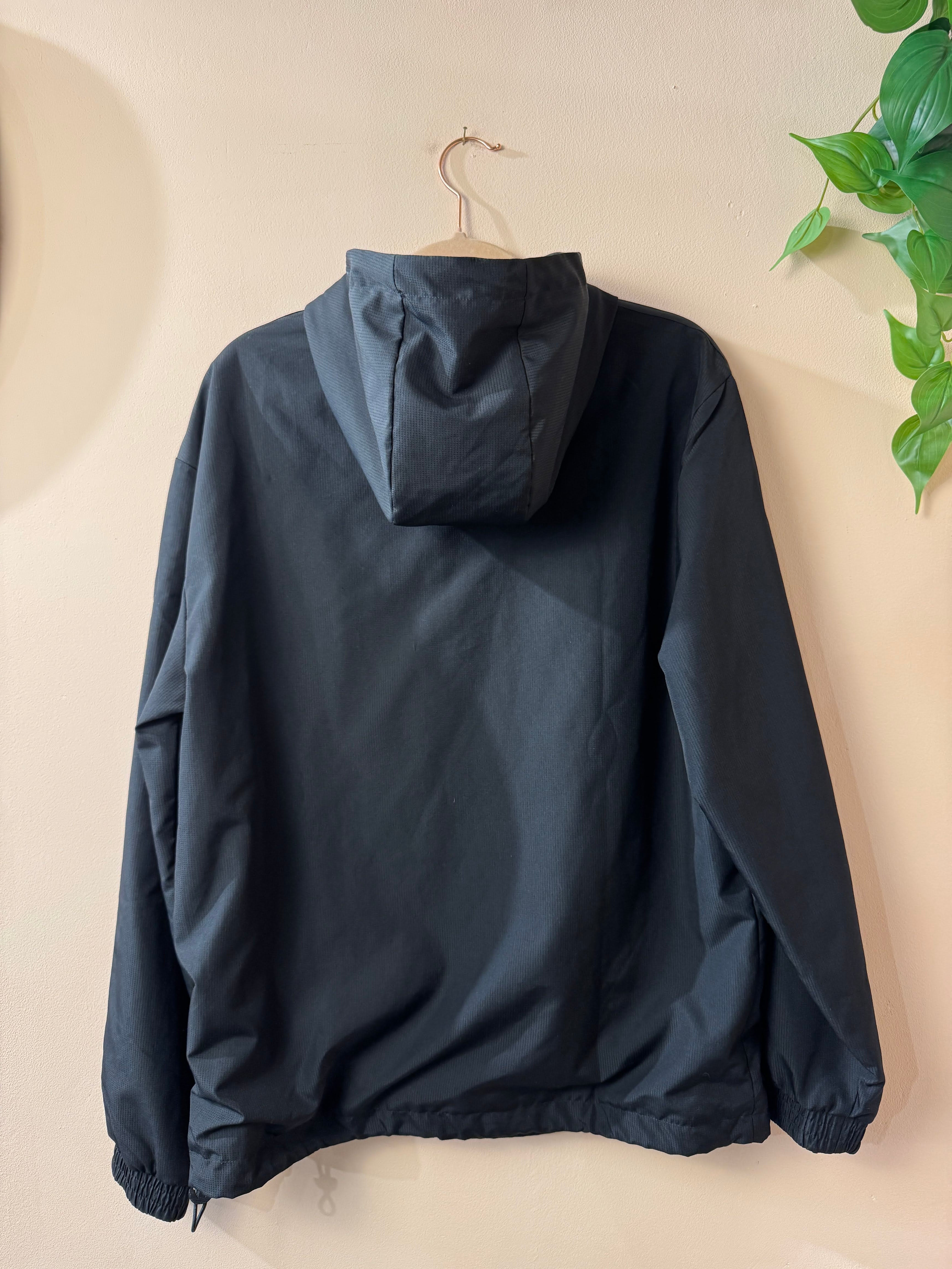 Adidas Originals Windbreaker Hoodie Zwart Heren S
