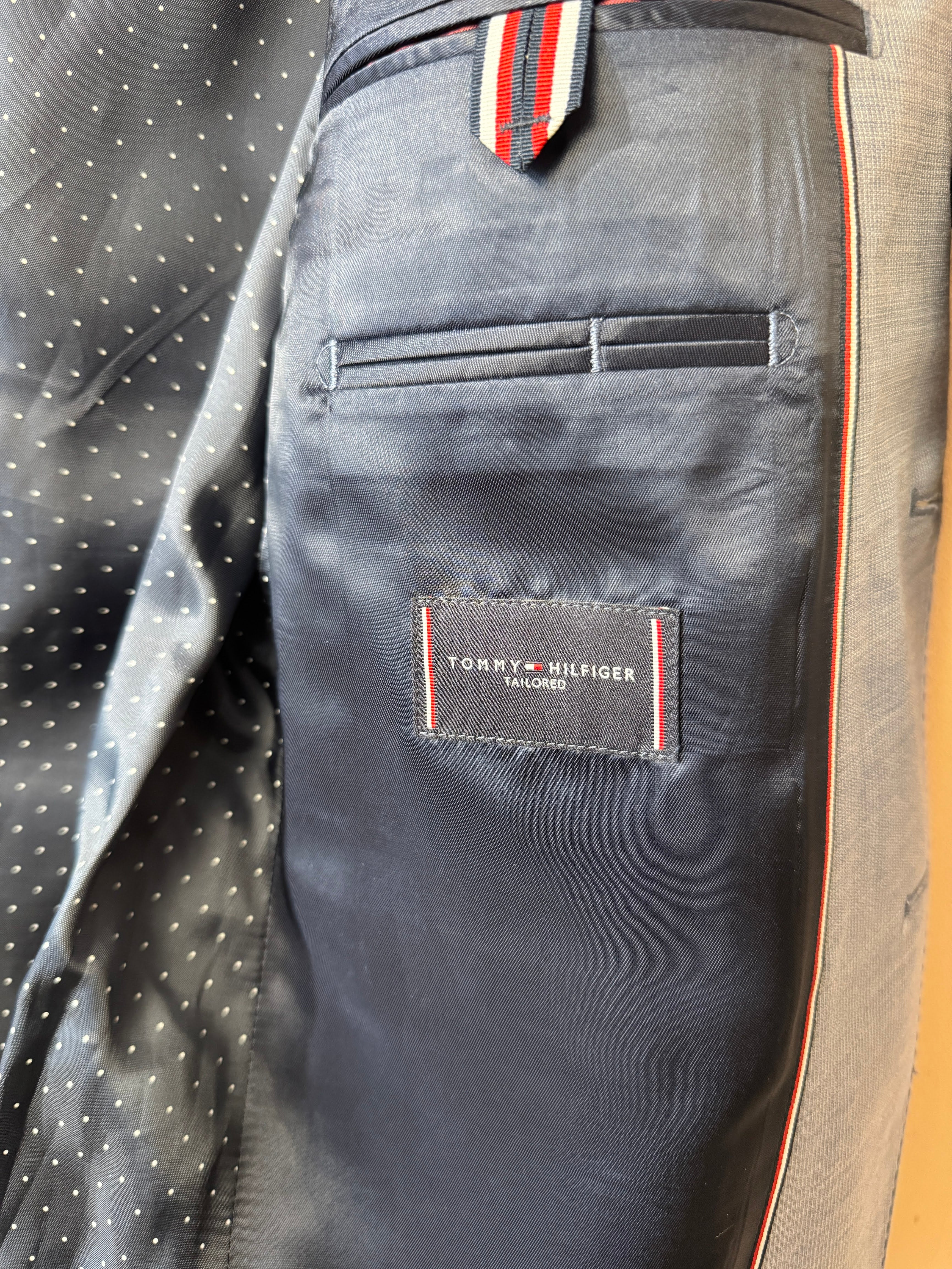 Tommy Hilfiger Tailored Lichtblauwe Blazer Heren EU 50