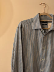 Hugo Boss Slim Fit Overhemd Pied-De-Poule Heren 41 / L