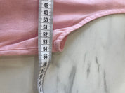 Vunnic Dames Roze Mouwloze Linnen Blouse Maat 44