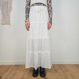 Blue Motion Witte Maxi Rok Dames L