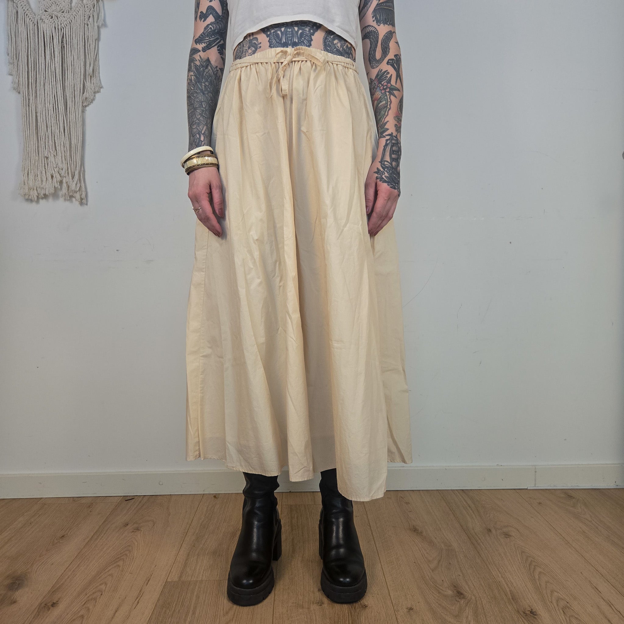 COS Beige Wijde Broek Dames 40 / L