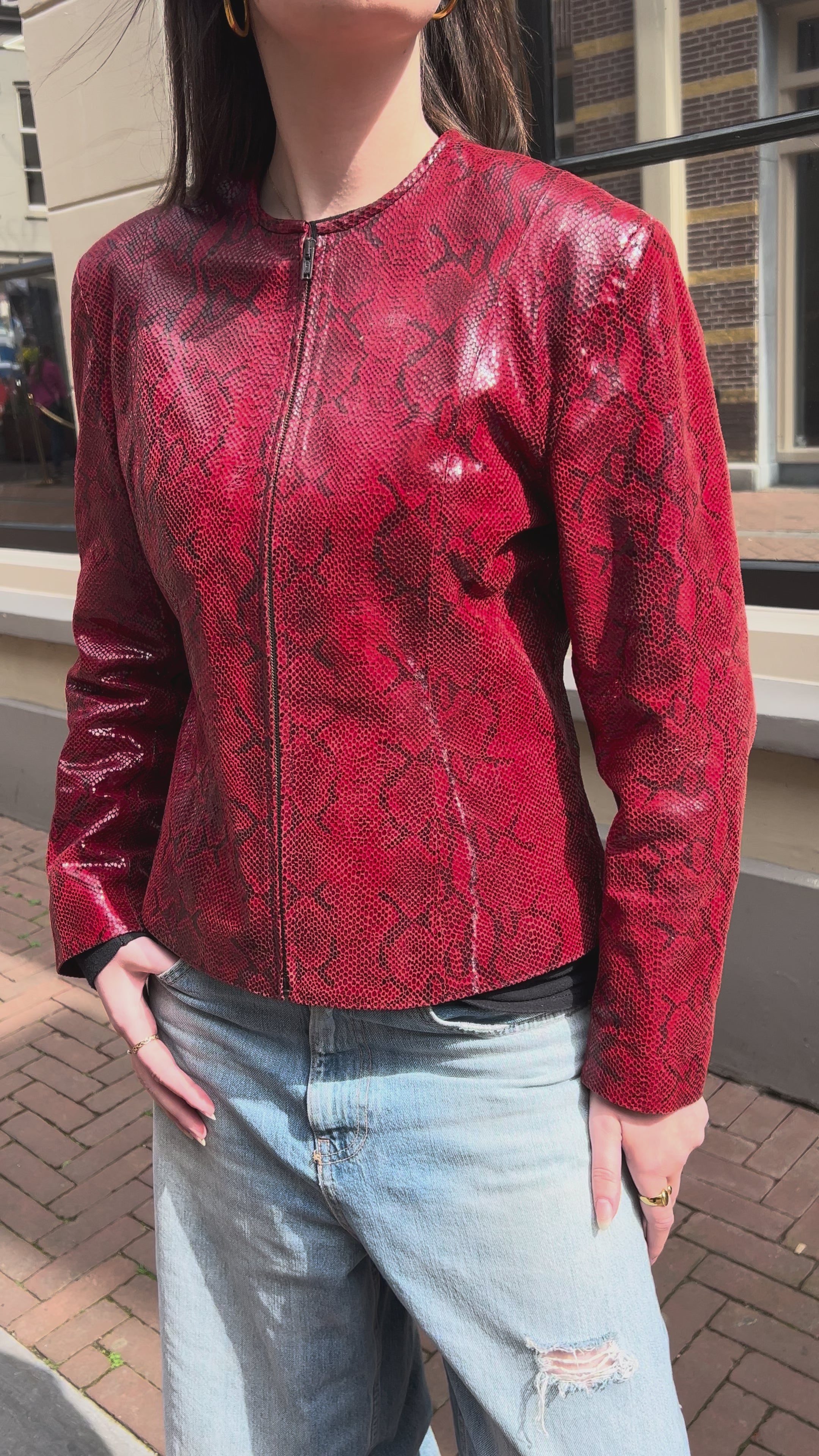 Leren Jas Maat XS / S