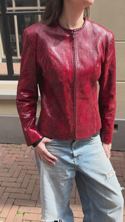Leren Jas Maat XS / S