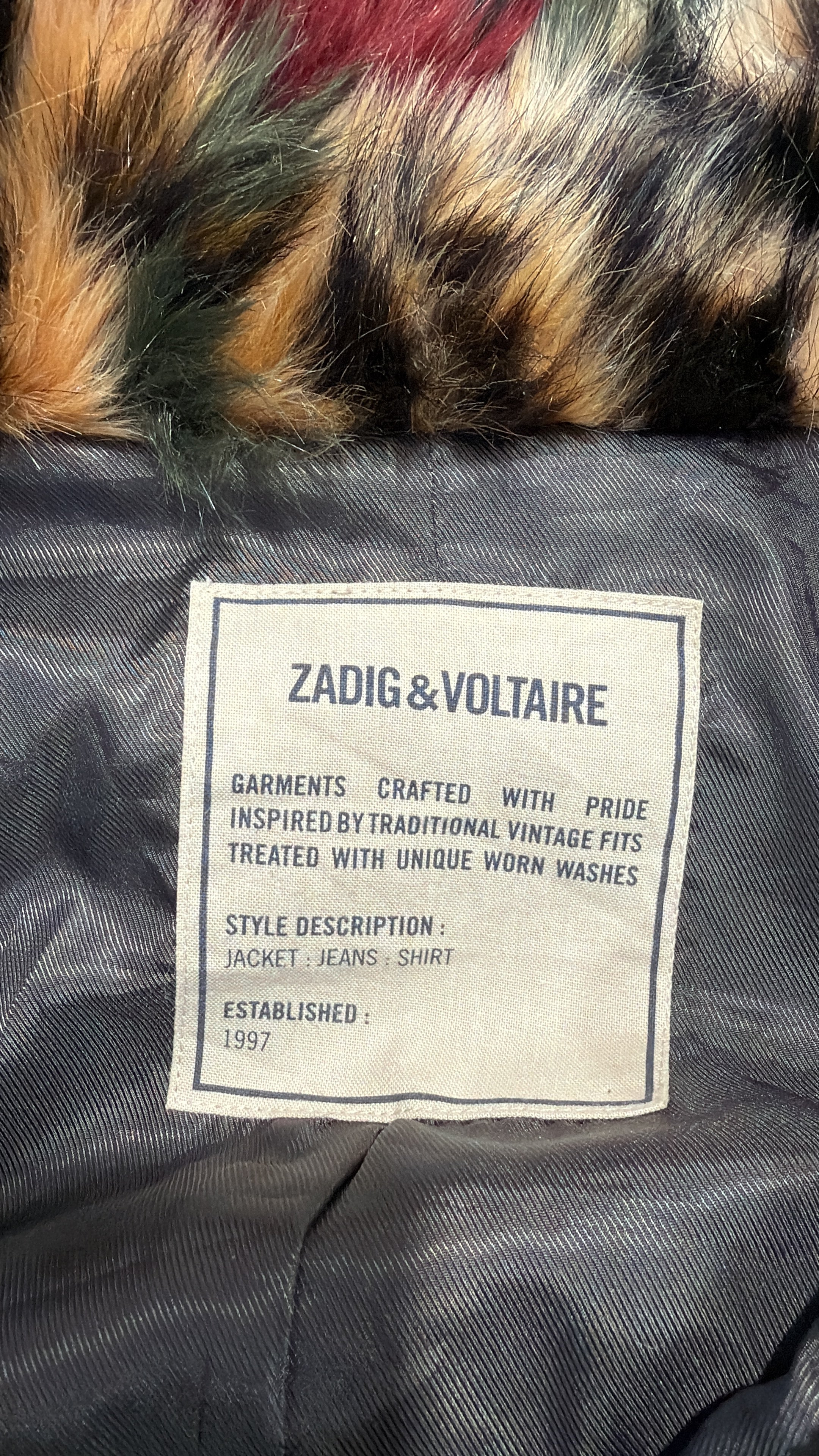 Zadig & Voltaire Fluffy Jas M