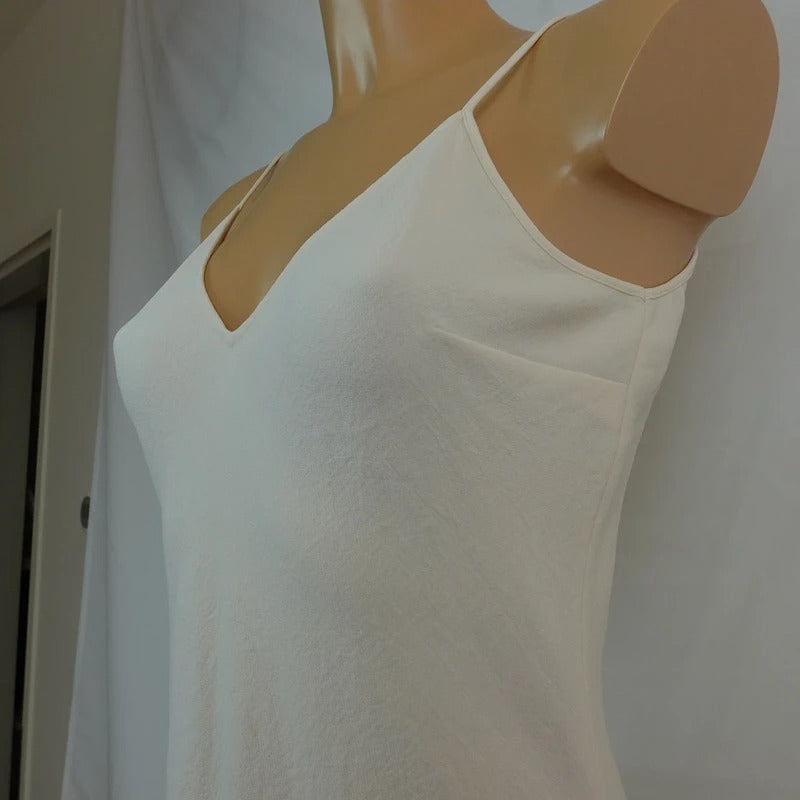 Ba&Sh White Full-Length Slip Dress Size 1
