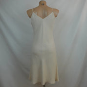 Ba&Sh White Full-Length Slip Dress Size 1